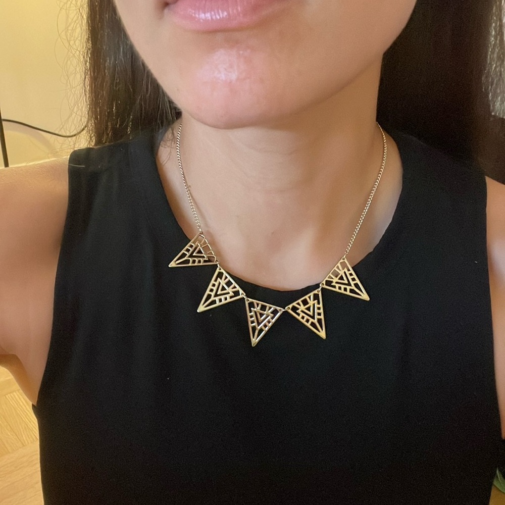 Gold necklace